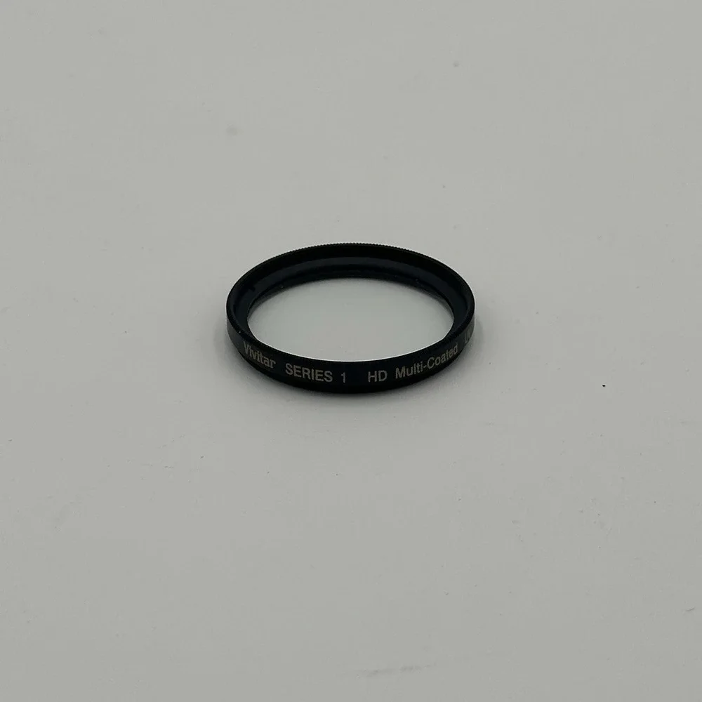 Tiffen 40.5mm Red 25 + Vivitar Series 1 UV/NDB Filters Sunny Cross & Case